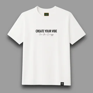 تیشرت طرح متن Create Your Vibe