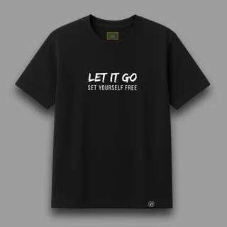 تيشرت طرح متن Let it go